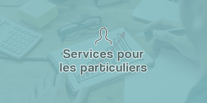 Services pour les particuliers
